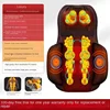 Thai Luxury Open-Back Chair Cushion, Air Compression Shiatsu Mat, Vibration Massage Mat, Full Body Acupressure Massager for Home 6