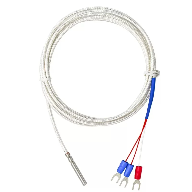 PT100 Temperature Sensor Probe Platinum RTD TC Waterproof Corrosion