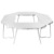 Camping Foldable Splicing Combination Multifunctional Splicing Round Table Outdoor Aluminium Barbecue Campfire Table