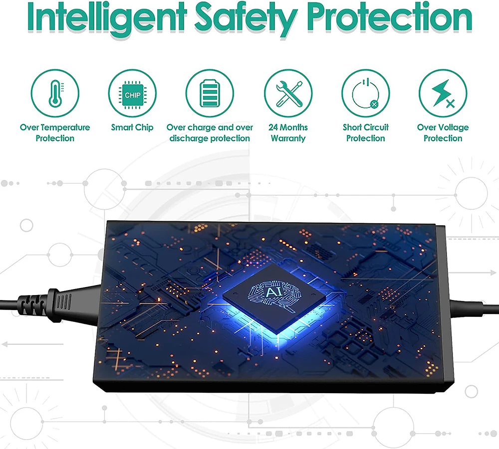 Caricabatterie Rapido Da 135 W Per Acer Nitro 5 AN515-41 - Foto 10