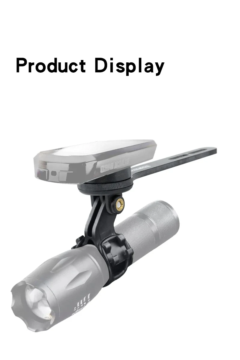 Description Picture 6 of itemBicycle Stopwatch Bracket, Carbon Fiber, Highway Bicycle Computer Expansion Installation, Gopro, Suitable for Garmin Bryton