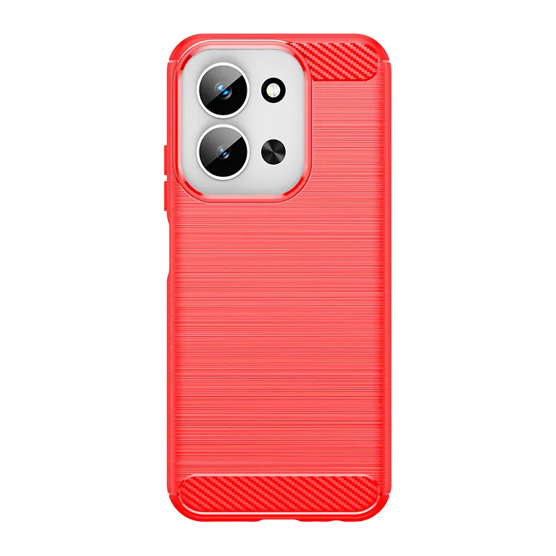 Shockproof Silicone Brushed TPU Protective Phone Case
