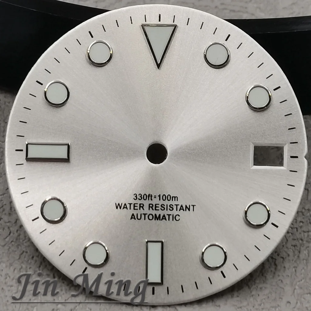 Luxury Multi-Color Luminous Date Window Aseptic Dial for Automatic Movement Watches