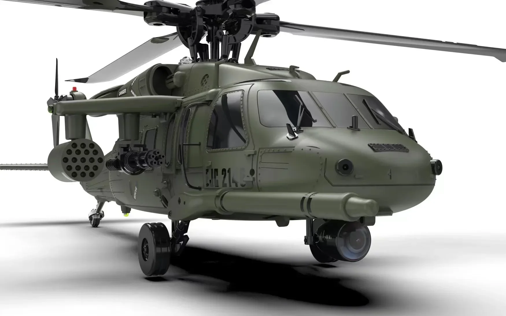 YU XIANG YXZNRC F09/F09-S Black Hawk elicottero UH-60 rotore di coda a rotore a quattro pale YU XIANG YXZNRC F09/F09-S Black Hawk elicottero UH-60 rotore di coda a rotore a quattro pale