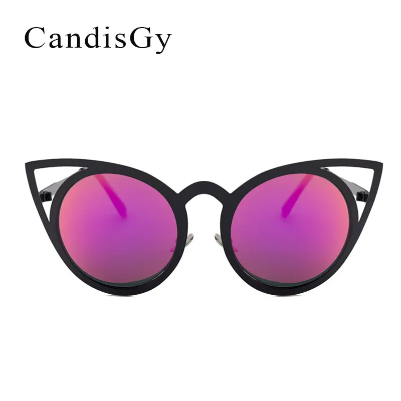 CandisGY Women Eyeglasses Cat Eye Sunglasses Lady Fashion Brand Desinger Vintage party Sun Glasses Female Eyewear  Hot Quality