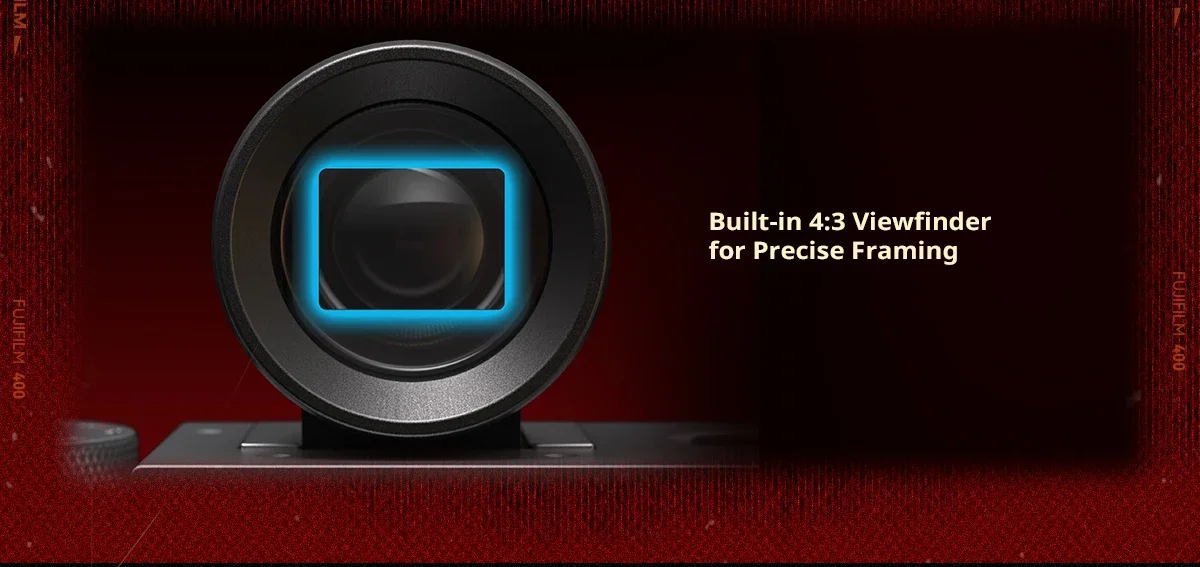 SmallRig Camera 28mm External Optical Viewfinder APS-C 5-lens Optical System for