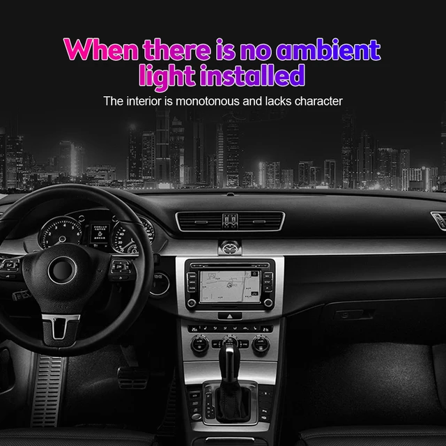 Auto Zigarette Leichter USB Atmosphäre Licht LED Mini Bunte Nacht