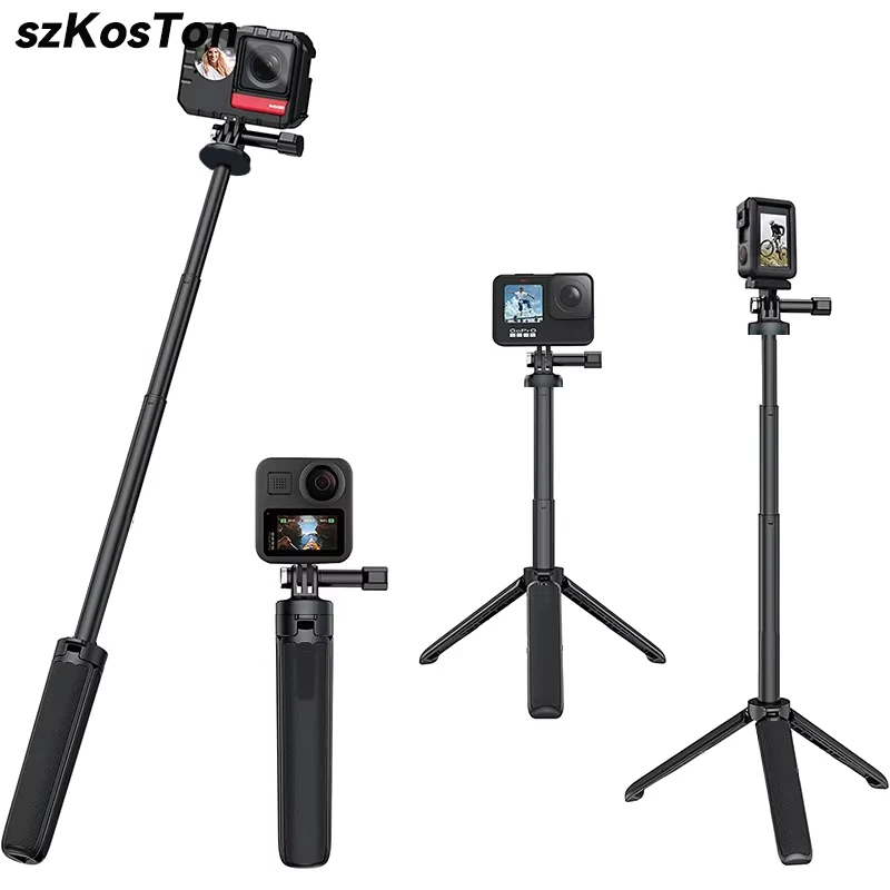 Extendable Selfie Stick Tripod for GoPro and DJI