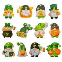 36 Pcs Ornament Festival Party Decoration Patrick Gnome Accessories Patrick's Day Ornaments Paper 2