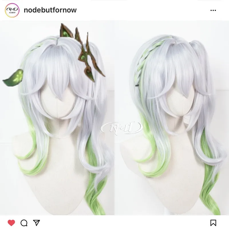 

Pre-Trimmed Wig! [ND Brand] Nahida, Genshin Impact, Authentic Customized Cosplay Wig, Heat Resistant Hair Fiber