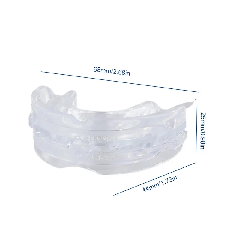 Anti Snoring Bruxism Mouth Guard Improve Sleeping Quality Anti Snoring And Apnea Snoring Device Mouth Guards with Storage Box