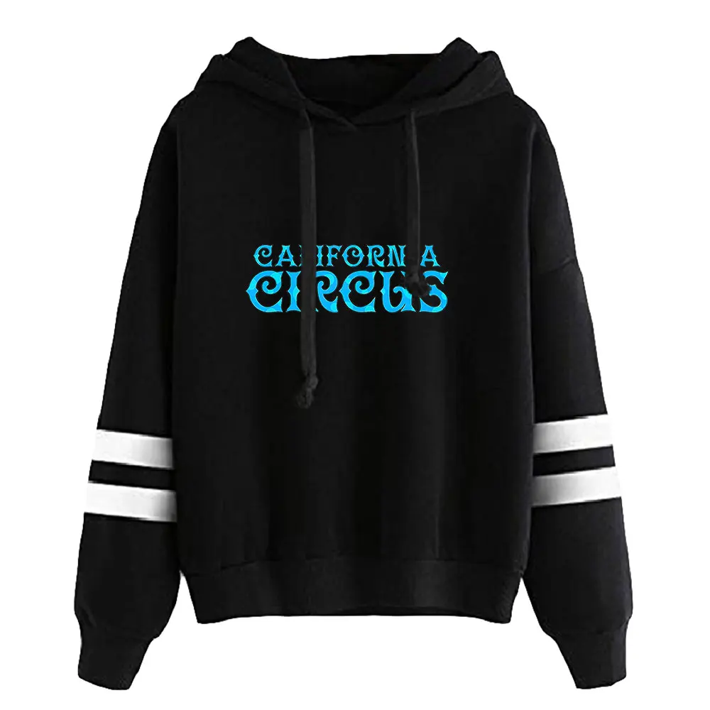 

Свитшот Jerma985 Merch Унисекс Без карманов с параллельными полосами и рукавами, женская и мужская Толстовка 2022 Молодежная модная одежда Youtuber