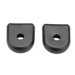 Enhanced Mountain Bike Crank Arm Protective Boots and Guards (Black)