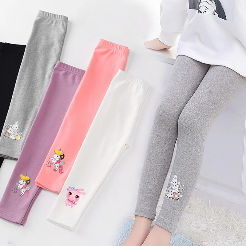 어린이용 코튼 헤어 보푸라기 캐주얼 바지,  순색, 얇은 스타일, 야외 긴 바지, 가을, 겨울