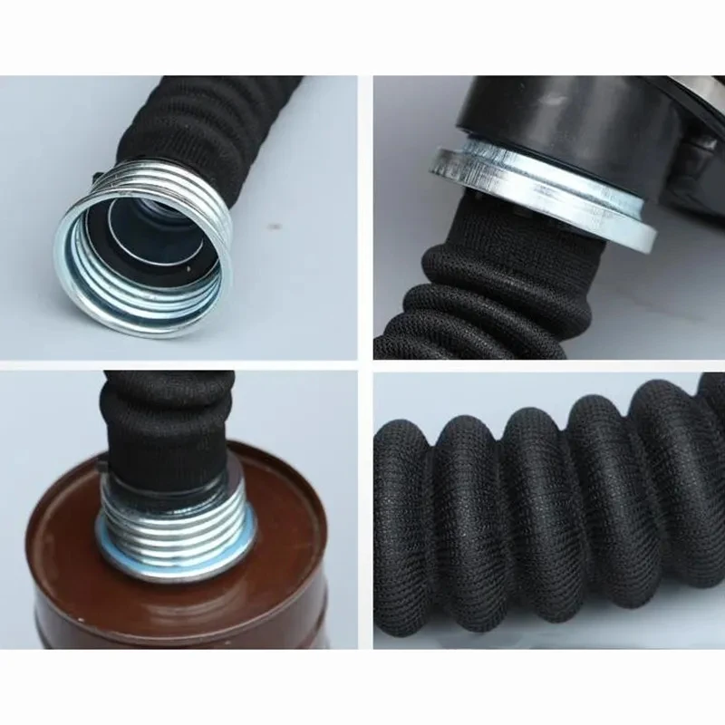 Gas Mask 0.5M 1M 40MM interface snorkel Wear resistant Anti-aging Connecting pipe