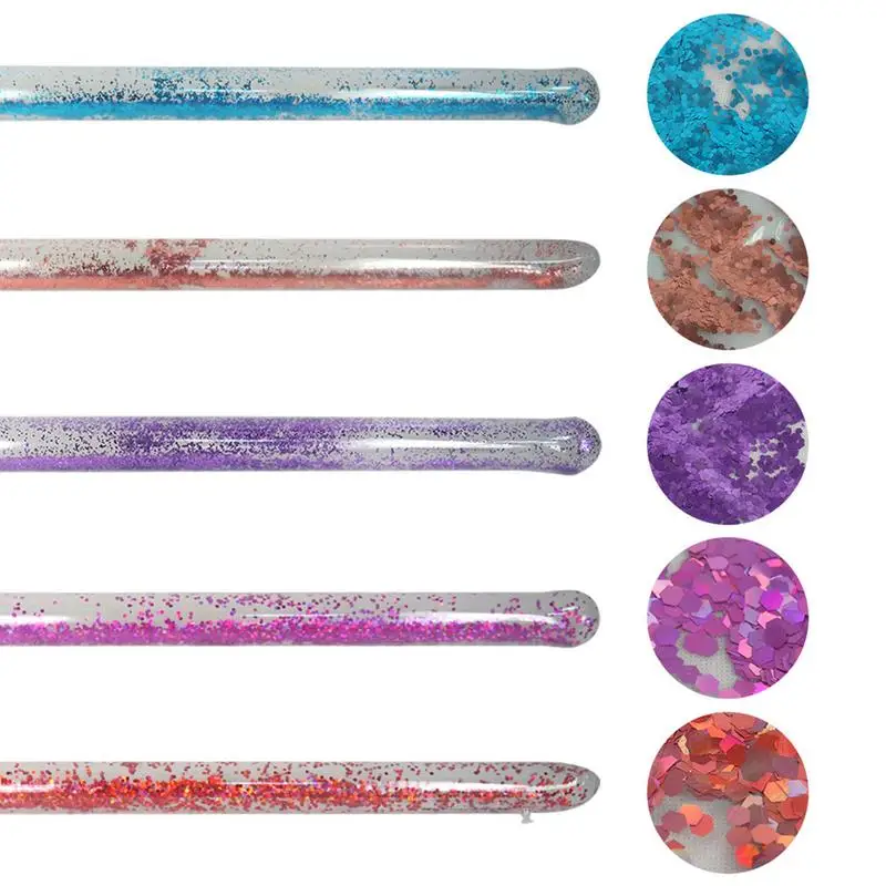 Inflatable Swim Float Pool Noodle inflatable pool float With Coloured Glitter Water Floating Noodle Floaties Inflatable Pool Floats For Kids And Adult