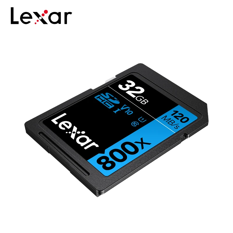 100%  Lexar 800x SD ī 32GB V10 U1 Ŭ 10 UHS-I б ӵ ī޶ ִ 120 ްƮ/ ޸ ī