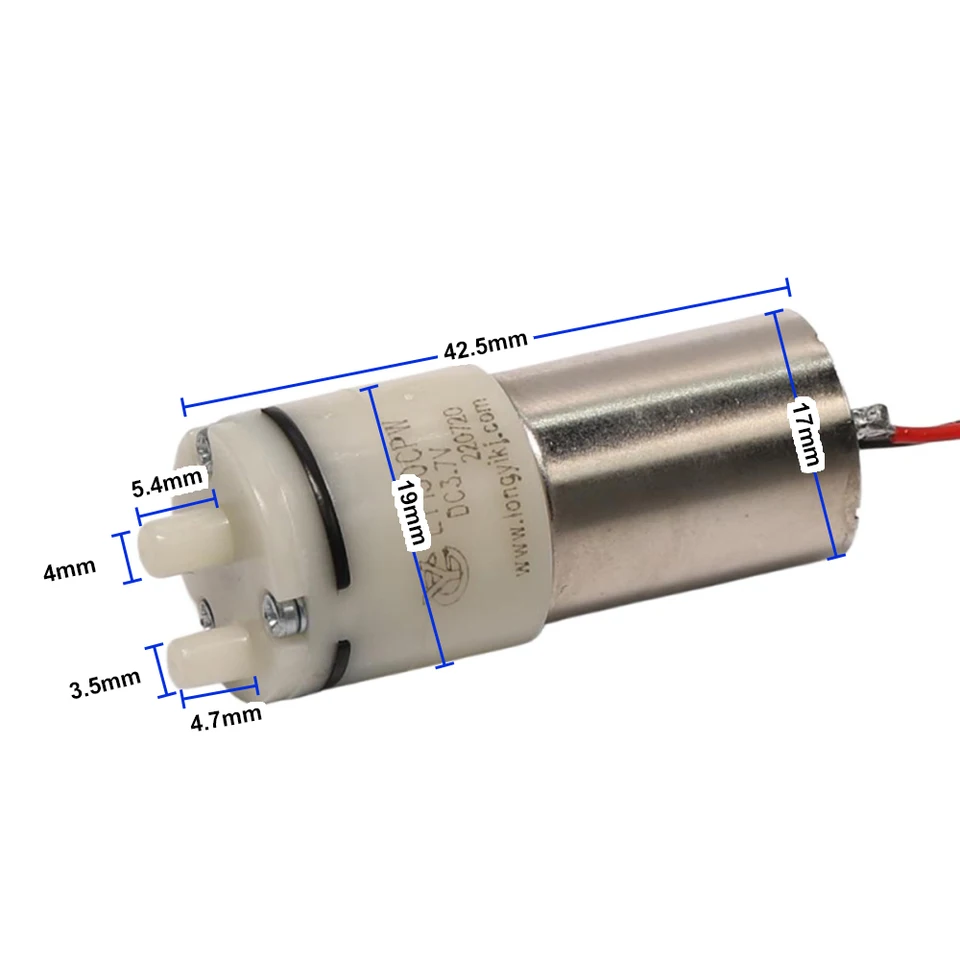 TCS DC 5V- 6V 370 電子スターター エアポンプ ダイヤフラムポンプ 水槽 水槽用 370エアポンプ DC 6V 12V カーボンブラシ 電子スターターポンプ  水槽 水槽 モニター ダイヤフラムポンプ DC 6V 12V ミニ 370 モーター空気ポンプマイクロ圧力ポンプブラッドモニター血圧計 ... TCS DC 5V- 6V 370 電子スターターエアポンプ ダイヤフラムポンプ 水槽 水槽用