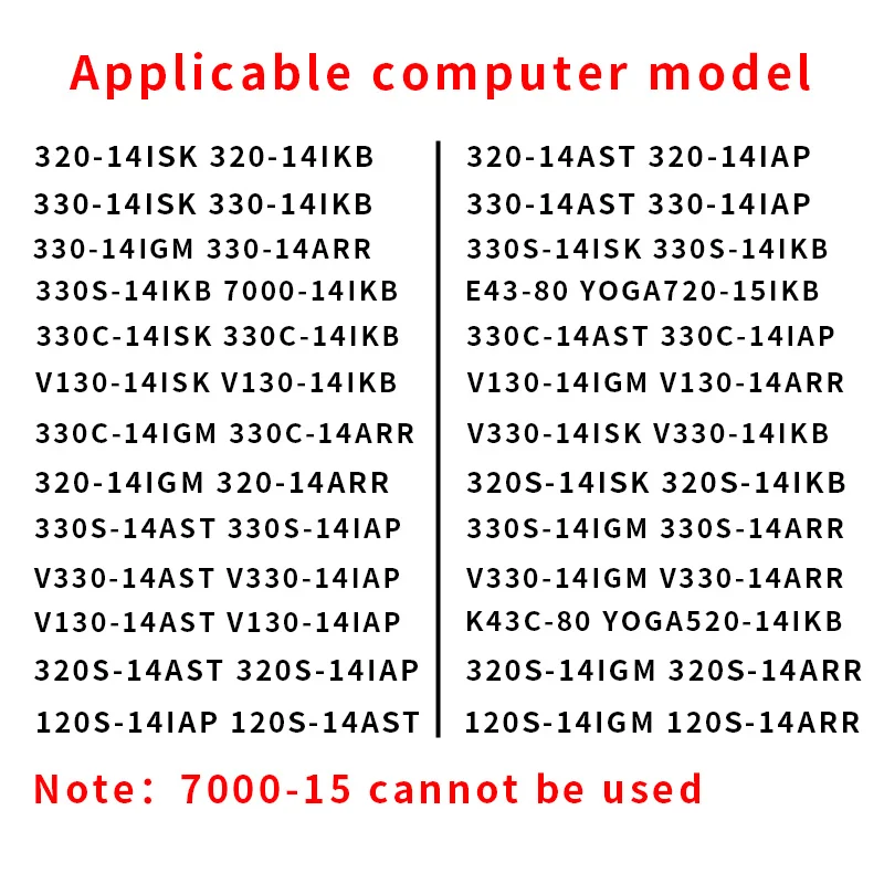  ̵е ̱ þƾ Ʈ Ű, K43C-80 E43-80 7000-14 YOGA520-14 YOGA720-15IKB Ʈ, 330-14AST-14IGM-14IKB