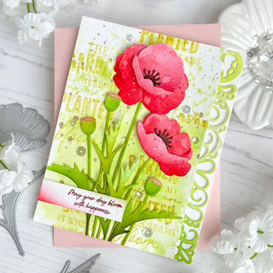 돼지 공예 금속 절단 다이 컷 다이, 몰드 꽃 잎 장식, 스크랩북 종이 공예 나이프 몰드 블레이드 펀치 스텐실 다이