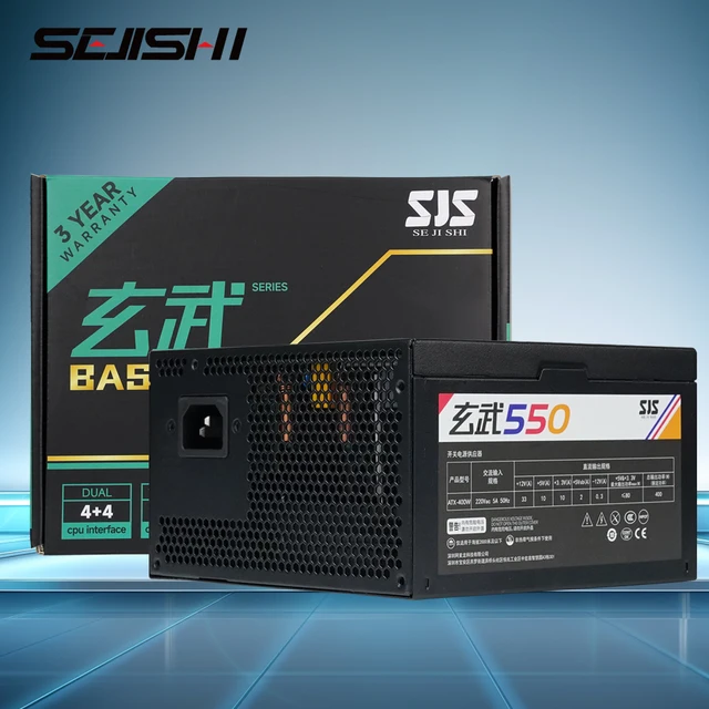 แหล่งจ่ายไฟ SEJISHI BASALT Series 550w 650w 750w 850w 3.0 Fonte Active PFC 90V 220V สำหรับคอมพิวเตอร์เล่นเกม 1