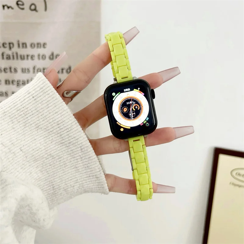 Sleek Transparent Strap for Women's Smartwatch Bracelet