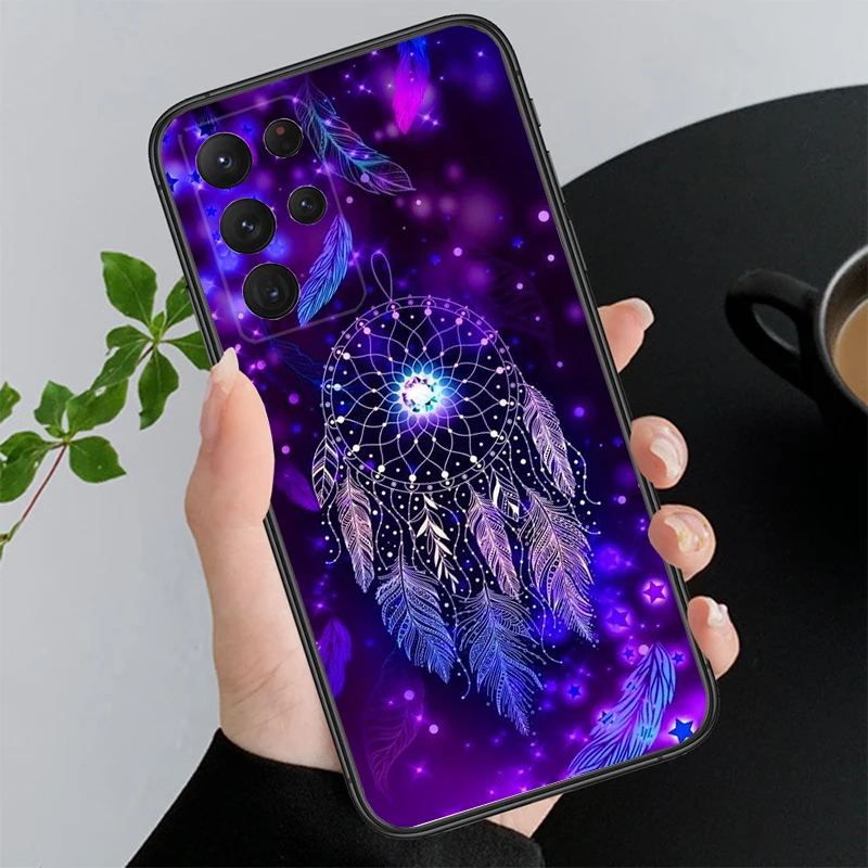 thumbnail image 1 of Funda de teléfono con atrapasueños para Samsung S24 S23 S22 S21 S20 Ultra S20 S22 S21 S10E S20 FE S24 Plus, 1 of 5