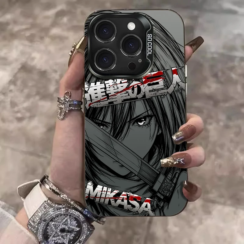 Attack on Titan Eren & Mikasa Ackerman Phone Case Cover