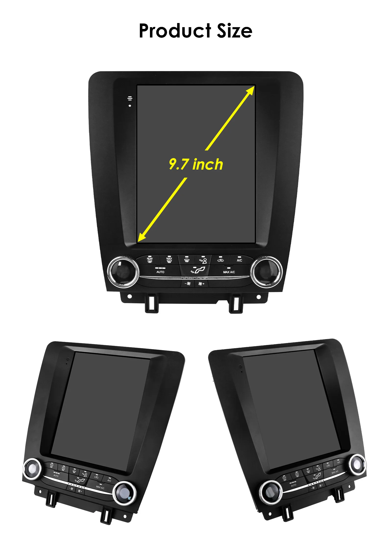 Hizpo für tesla style android 14 für ford mustang 2010-2014 radio stereo bildschirm multimedia car player gps navigation 9,7 zoll – Detail 40