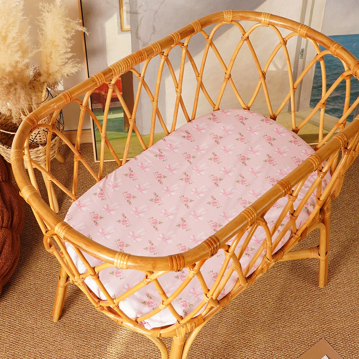 Kangobaby # My Soft Life #2 pezzi Set nuovo Design 100% poliestere cotone-come lenzuolo per neonato lenzuolo per culla dimensioni 66x41cm - immagine 2
