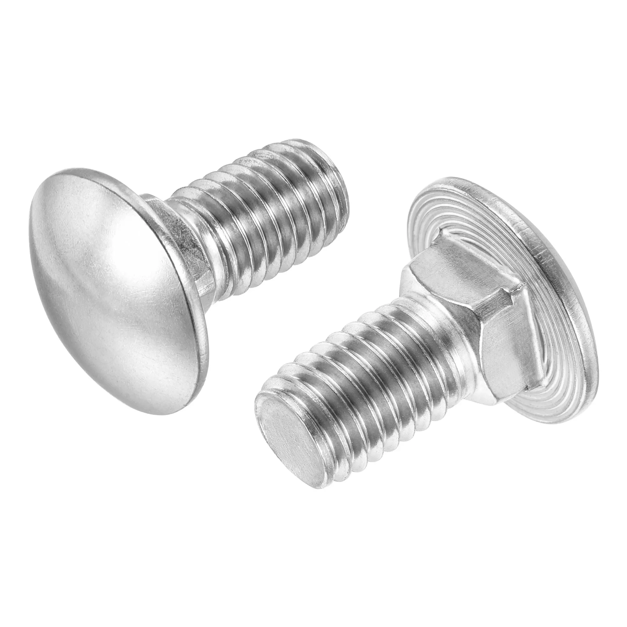 Uxcell 1 2 13x1 Carriage Bolt Round Head Square Neck 304 Stainless