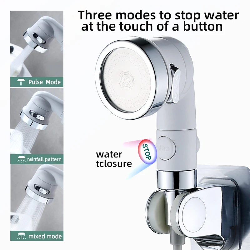 1080 ° universal rotary faucet dual-mode nozzle washbasin kitchen robot arm extension faucet aerator bathroom accessories 4