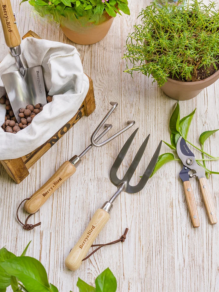 *Gardening tools three-piece set, planting flowers for potted plants, oosening soil and mixing fertilizer, household balcony 2