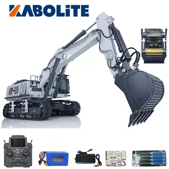 Koparka RC hydrauliczny 1/14 KABOLITE K970 100S Pro PL18EVLite ciężarówka budowlana Model ciężka maszyna RC