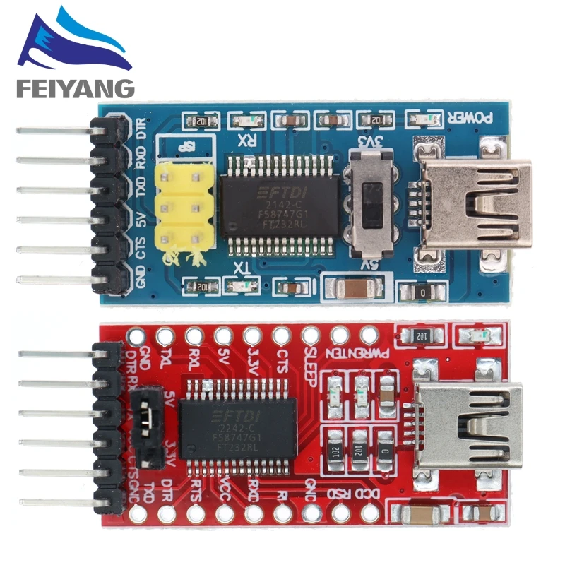 FT232RL FTDI USB 3.3V 5.5V to TTL Serial Adapter Module for Arduino ...