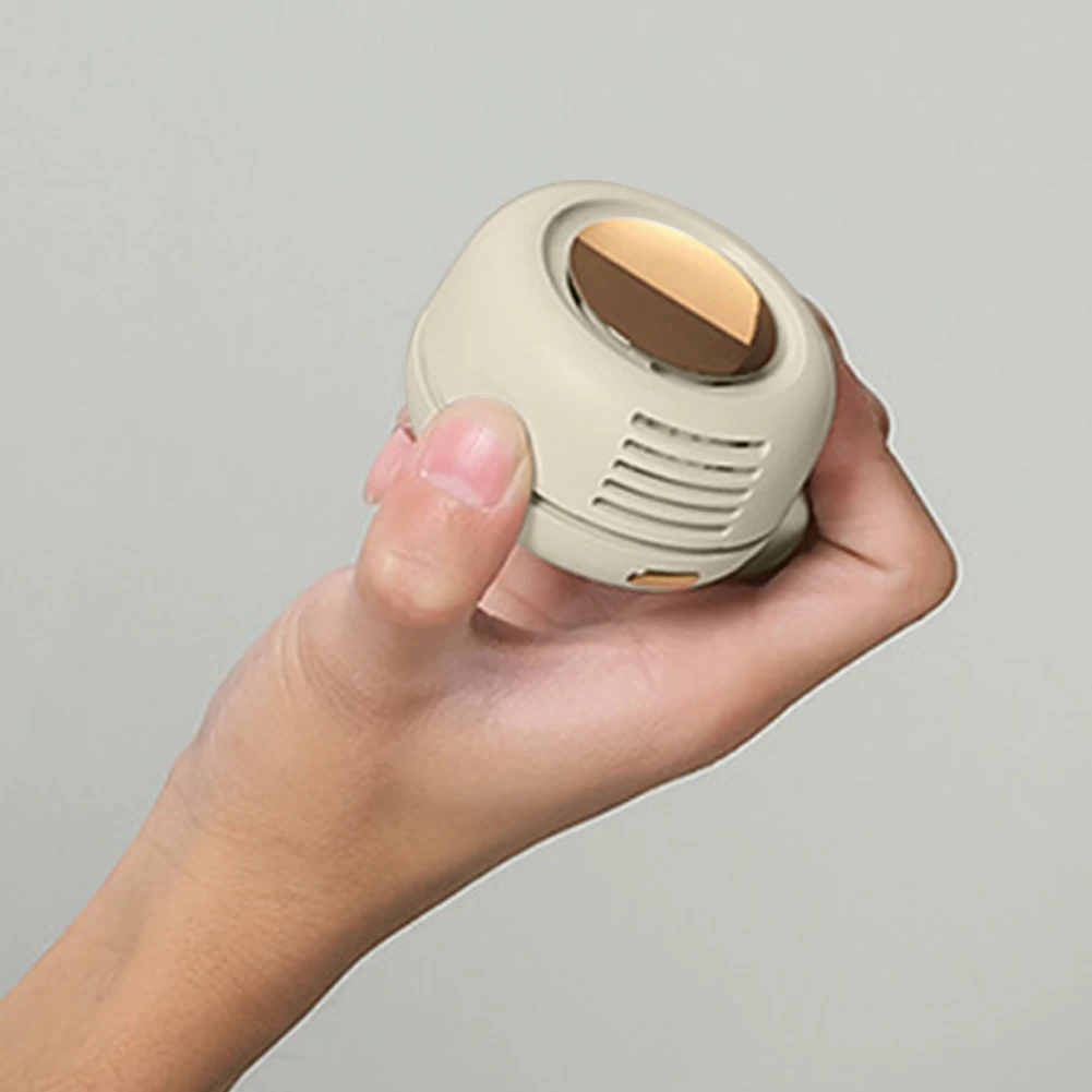 Waist-Mounted Bladeless Fan USB-C Rechargeable Portable Handheld Fan 3 Gears Strong Wind Bladeless Fan for Outdoor Sports