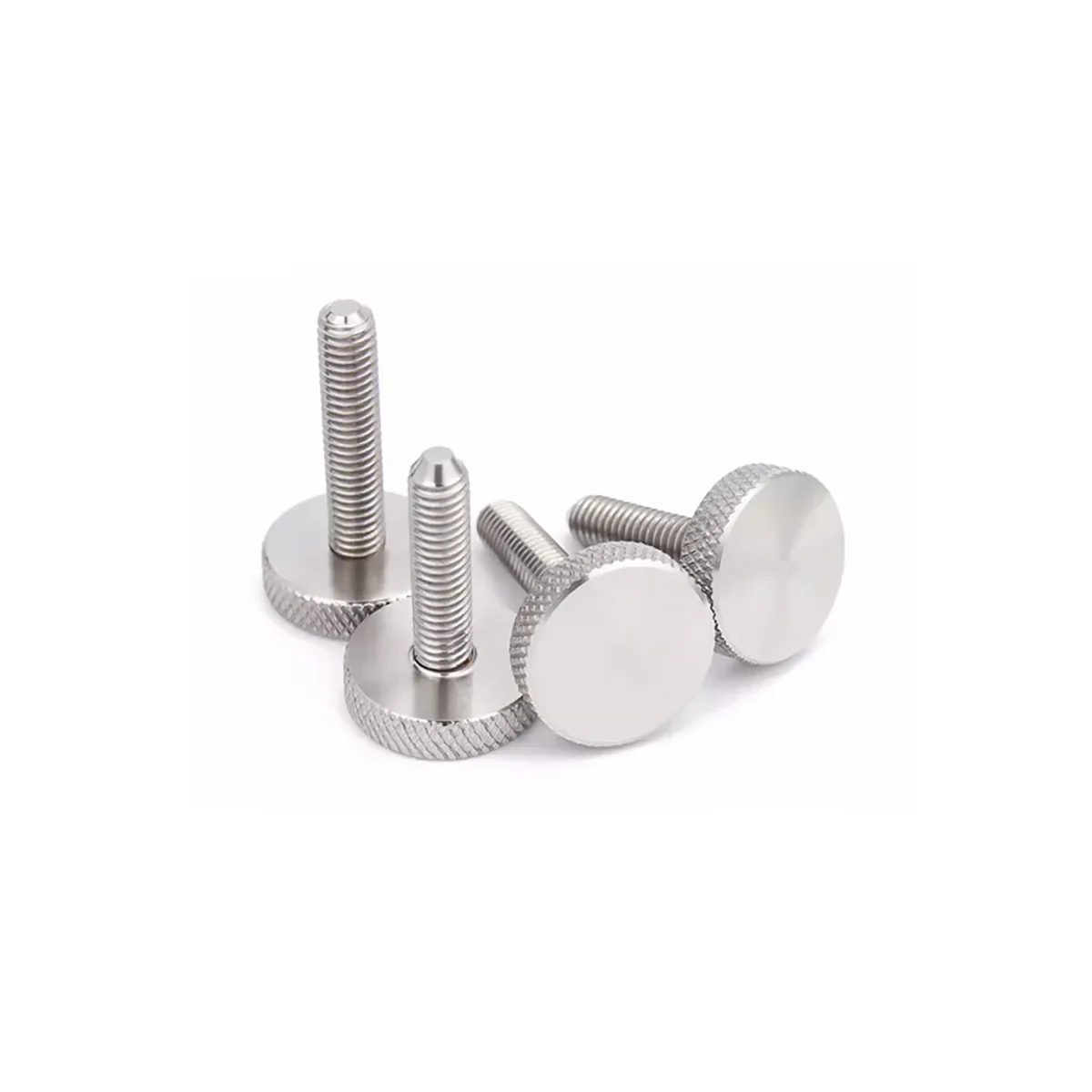 304 Stainless Steel Knurled Screw/Hand Twisted Adjustment Bolt M3-M10