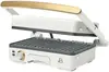 2-in-1 Press & Grill – 1200 Watt, Adjustable Temperature, Non-Stick Plates, Indoor Grill, 10.25” x 7” Cooking S 1