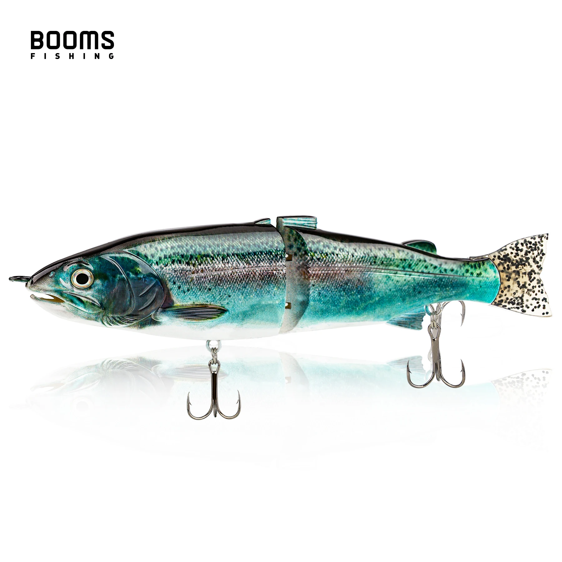 Booms Fishing MJ3 Lure 18.5cm Large Swimbait Fishing Artificial Bait Hard  Lures Multi Jointed Wobblers Tuna Trolling Crankbait - AliExpress