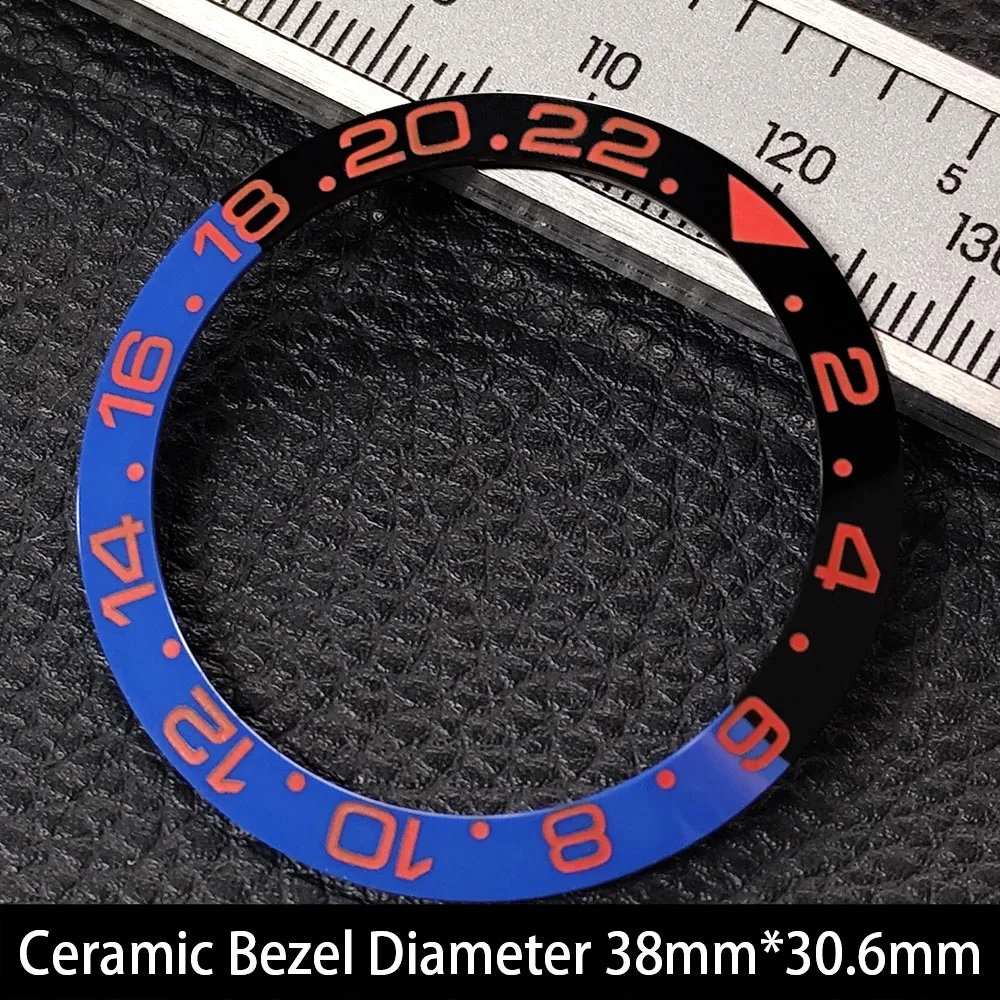 Elegant 38mm Ceramic Bezel Insert