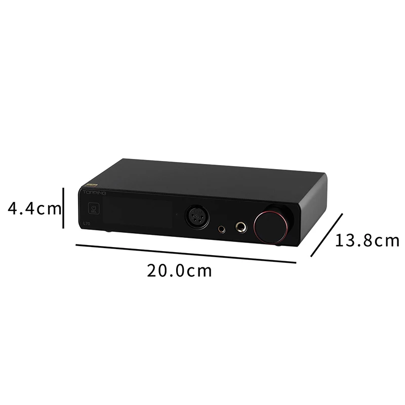 TOPPING E70V Decoder + TOPPING L70 Headphone Amplifier+XLR Cable