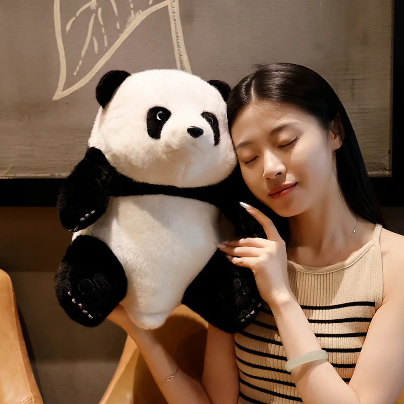 

30/40/50/60cm Cartoon Cute Round Fatty Panda Plush Toy Kawaii Stuffed Animals Giant Pandas Plushies Doll Anime Soft Kids Toys