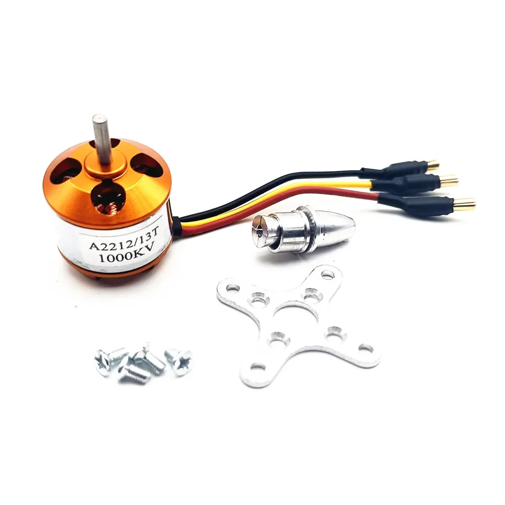 ตัวเลือกสินค้า มอเตอร์เครื่องบิน RC 2212 1000KV-2450KV สำหรับ Fixed-Wing & Multirotor