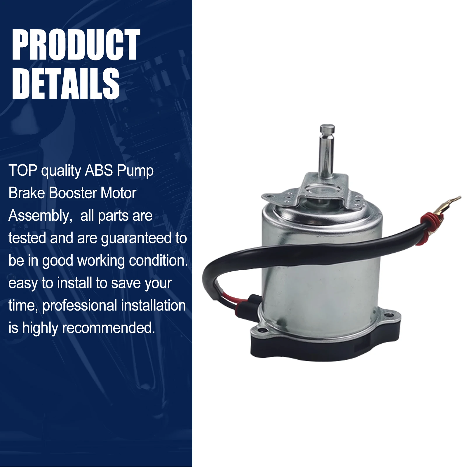ABS Brake Booster Pump FEXON ABS Pump Brake Booster Motor Lexus GX460 GX470 LX570 LX450D Toyota 4Runner