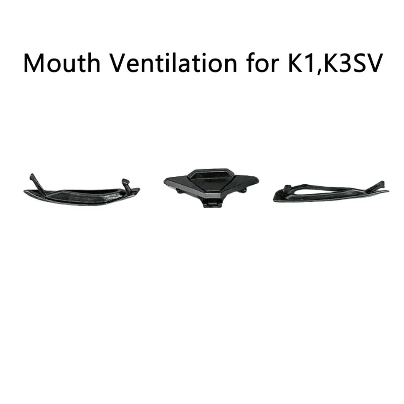 Accessori per casco moto per AGV K1 K3 K3SV K5 K5S Capacetes Fodera Pad Mento Protezione del naso Vent Accessori Para Moto - immagine 4
