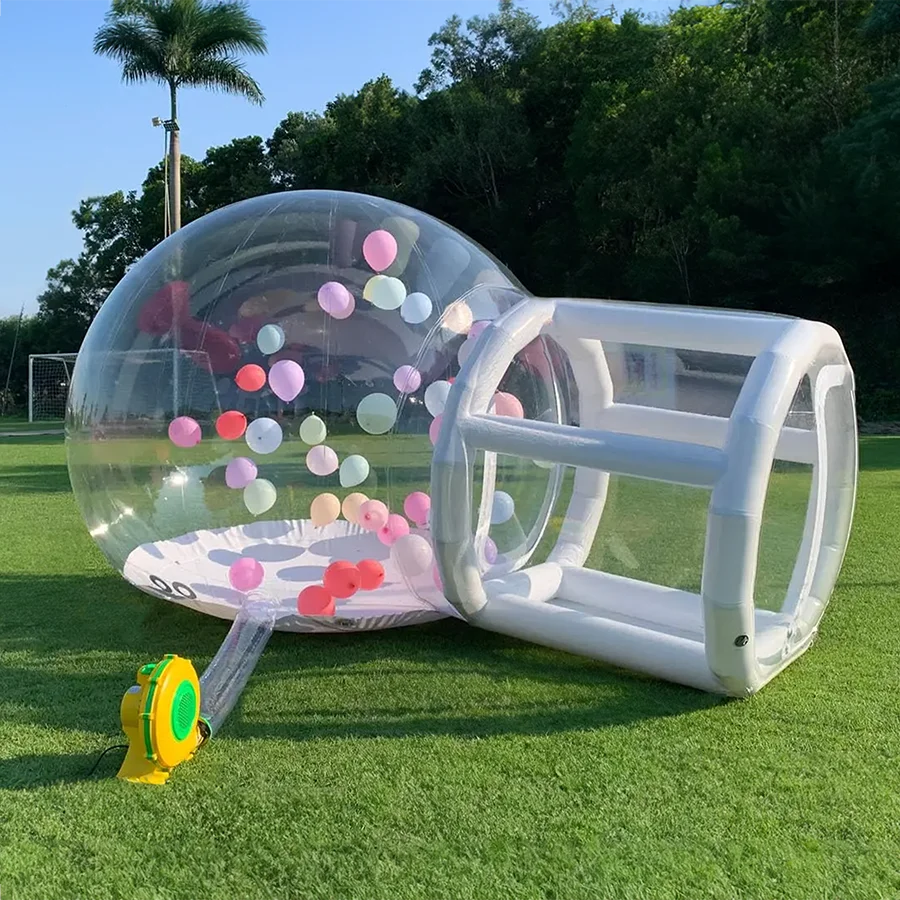 Gymboree Toys Inflatable bubble house balloon bubble house transparent PVC with accessories