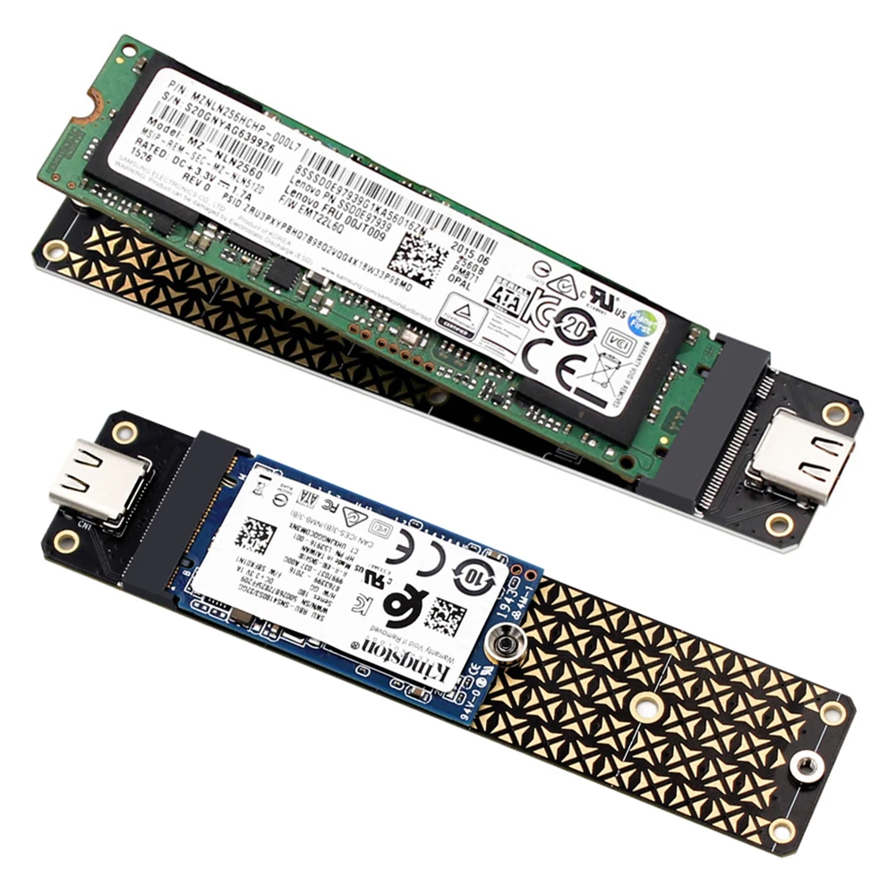 

Адаптер для жесткого диска M.2 NGFF, скорость 10 Гбит/с, переходник M.2 на USB3.1, считыватель чипов JMS580, поддержка размера SSD 2230/2242/2260/2280