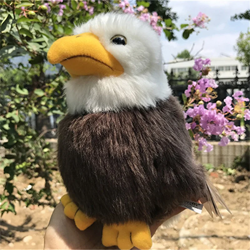 

Baby Haliaeetus Leucocephalus Plush Toy Stuffed Animal Dolls Kids Birthday Christmas Wild Eagle Bird Plush Gift Toy