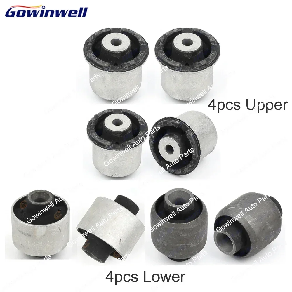 8pcs Front Upper Lower Control Arm Bush Kits For Benz S Class W221 