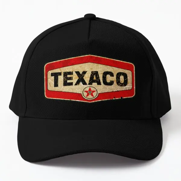 

Petrole Et Gaz Texaco T Shirt Classique Baseball Cap Hat Women Snapback Sun Casual Czapka Solid Color Boys Printed Outdoor